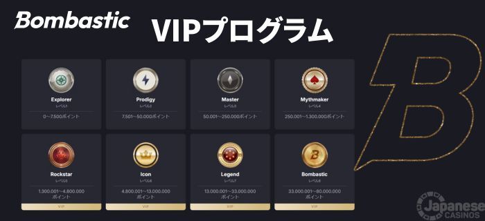 ボンバスティック VIPプログラム