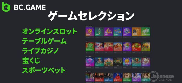 BCゲーム ゲーム