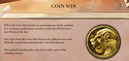 Coin Win feature